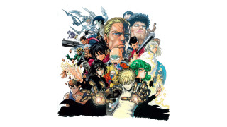 Anime characters guns group action - yusuke murata free wallpaper