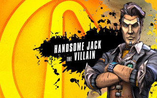 Handsome jack villain man yellow - handsome free wallpaper
