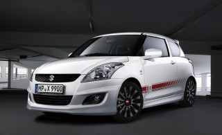 White suzuki car garage photorealism - aimitsu free wallpaper