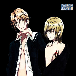 Anime characters posing picture together 3 - aimitsu free wallpaper for tablet