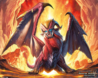 Demonic dragon huge head large - huge free wallpaper