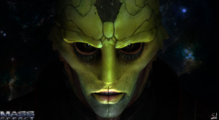 Man green mask black jacket - a green mask free wallpaper
