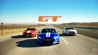 Three cars highway blue sky - three car free wallpaper