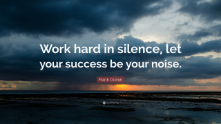 Work hard silence success inspiration - benjamin franklin free wallpaper for desktop
