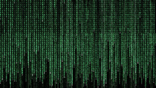 Green numbers black line cybernetics 2 - cybernetic free wallpaper for desktop