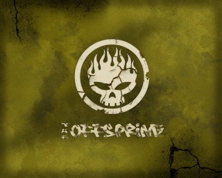 Green background skull flames image - edward otho cresap ord ii free wallpaper
