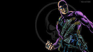 Man purple outfit gun knife 2 - eric peterson free wallpaper