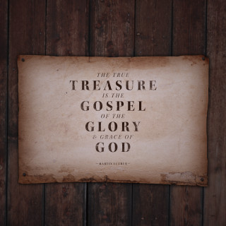 Wooden wall sign treasure gospel - true free wallpaper for tablet