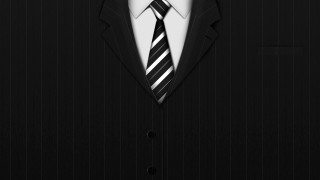 Sharp man in suit black - a man in a suit and tie free wallpaper