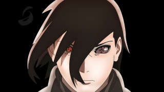 Red eyes black jacket portrait - a red eye free wallpaper