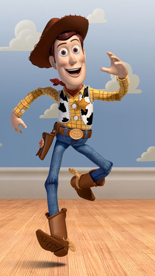 Cartoon character running wood floor - verdadism free wallpaper