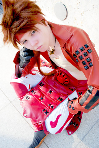 Red jacket woman cosplay blue - andor basch free wallpaper for mobile