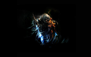 Demon sword glowing lightning dark - lightening free wallpaper for desktop