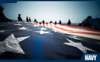 People american flag ship group - a ship free wallpaper