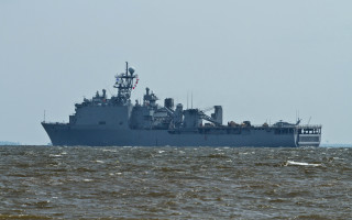 Large ship ocean boat cloudy - a person free wallpaper