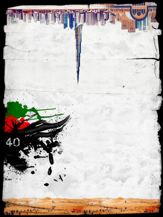 Boat city background red painting - a piece of paper free wallpaper for mobile