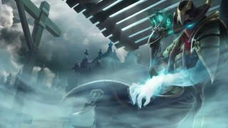 Man suit sword foggy area - a man in a suit holding free wallpaper