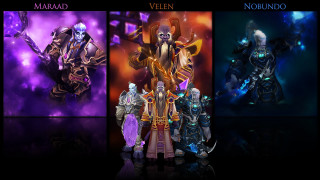 Characters poses colors series images 2 - different character free wallpaper