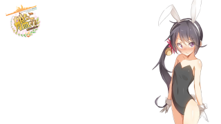 Girl bunny suit bow hair - a bow free wallpaper