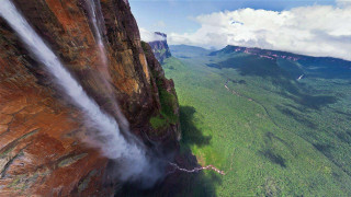 Waterfall cliff mountainside Australia nature - arthur quartley free wallpaper
