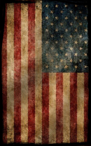 Old american flag grungy background - old free wallpaper for mobile