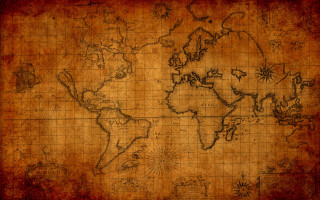 World map grungy background compass - a piece of paper free wallpaper for desktop