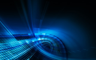 Blue abstract background spiral design 7 - a blue abstract background free wallpaper