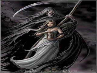 Woman sculler skeleton grimy grimace - a skeleton free wallpaper for desktop