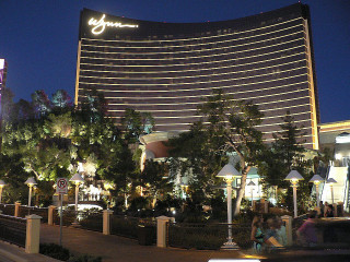 Hotel casino night people sitting - outside free wallpaper