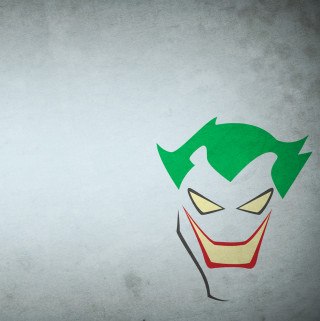 Joker face green nose pokemon - vector art free wallpaper for tablet