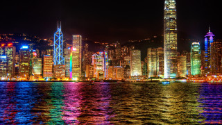 City skyline tall buildings night 3 - tall building free wallpaper for desktop