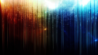 Colorful background lines stars rainbow - beeple free wallpaper
