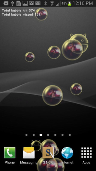 Cellphone bubbles holography android screenshot - felipe seade free wallpaper for mobile