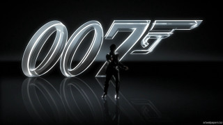 Man neon sign gun 007 - a neon sign free wallpaper