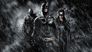 Dark knight rises batman catwoman - movie poster free wallpaper