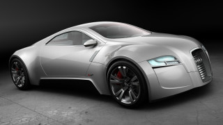 Futuristic car digital rendering behance - a futuristic car free wallpaper