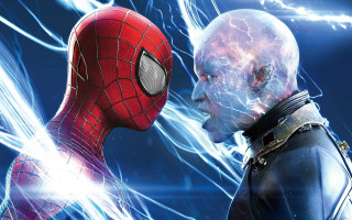 Man suit spiderman face movie - a scene free wallpaper for desktop