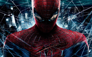 Spider man cityscape background face - alton tobey free wallpaper for desktop