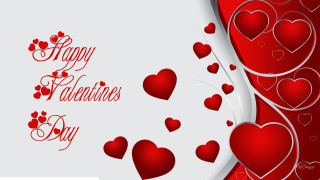 Valentine hearts romantic digital lyco - a valentines day card free wallpaper