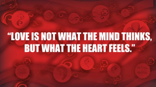 Love quote red hearts heartfelt - love free wallpaper