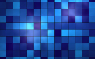 Blue tiled wall bright light 2 - a small amount of light free wallpaper