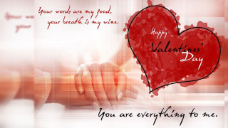 Valentines day card heart hand - a valentines day card free wallpaper