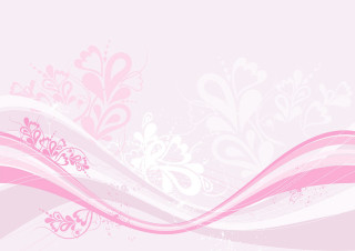 Pink white background swirl flower - abstract free wallpaper for desktop