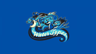 Blue background cartoon character water - pokemon free wallpaper