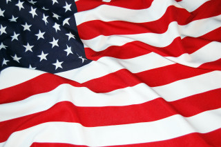 Close up flag white background - american romanticism free wallpaper