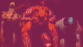 Man cat chair red purple - redshift free wallpaper for desktop