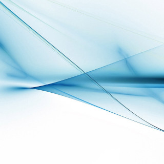Blue abstract lines curves white - the middle of it free wallpaper for tablet