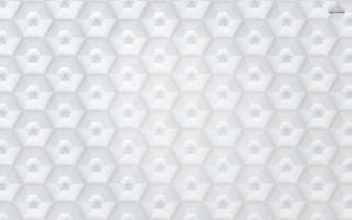 White hexagon pattern minimalist ambient - hexagonal shape free wallpaper