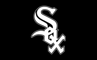 White sox logo black background 3 - the right side free wallpaper for desktop