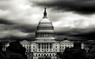 Dc capitol storm clouds neoism - neoism free wallpaper for desktop